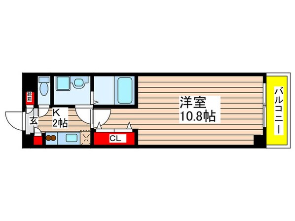 パ－クビラ瑞穂の物件間取画像